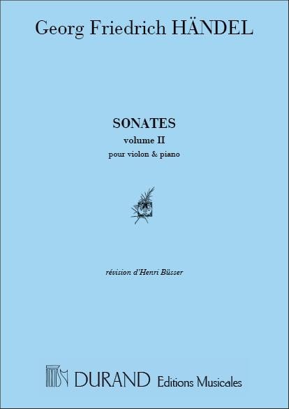 Sonates Vol 2 Violon-Piano (4-5-6) (Revision